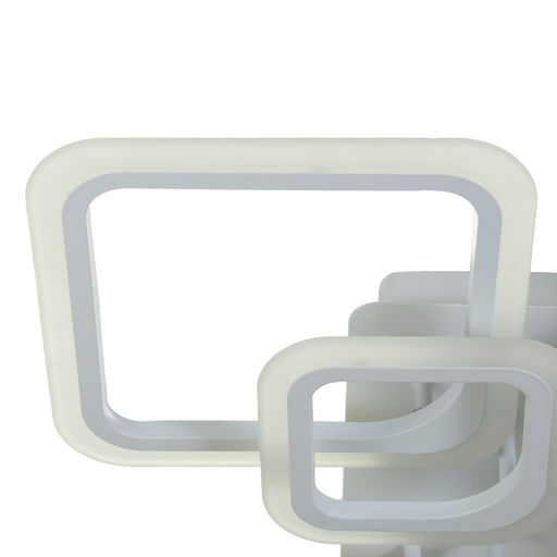 Люстра с ПДУ 59117/8WT, LED, 240 Вт, 3000-6000К, диммер, белый, 55×55×10 см