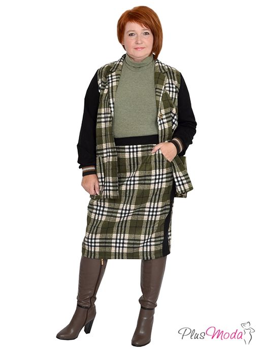 Водолазка Модель №973 размеры 44-84 - Plusmoda фото 2