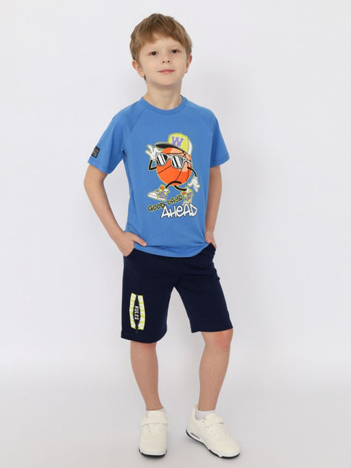 CRB wear/CSKB 70458-41-391 Шорты для мальчика,темно-синий/Ex.Cherubino фото 4