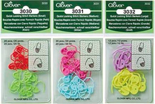 Маркеры замковые для вязания Clover