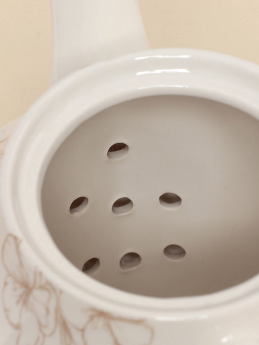 Заварочный чайник SL Home «Аманде», 1.5 л, 27.5×14×24 см, фарфор, белый