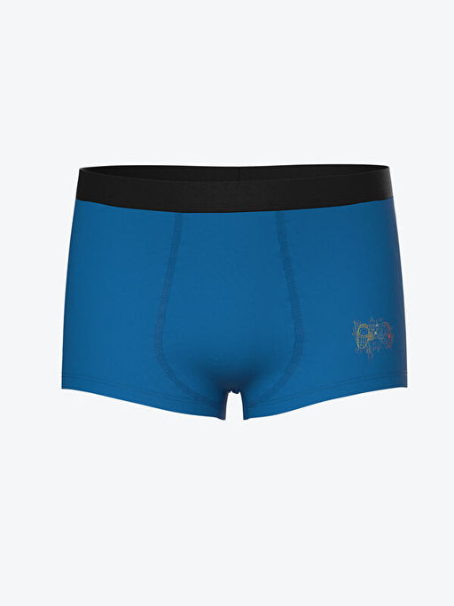 Bask?l? Erkek ?ocuk Boxer 3l? - Waikiki фото 3