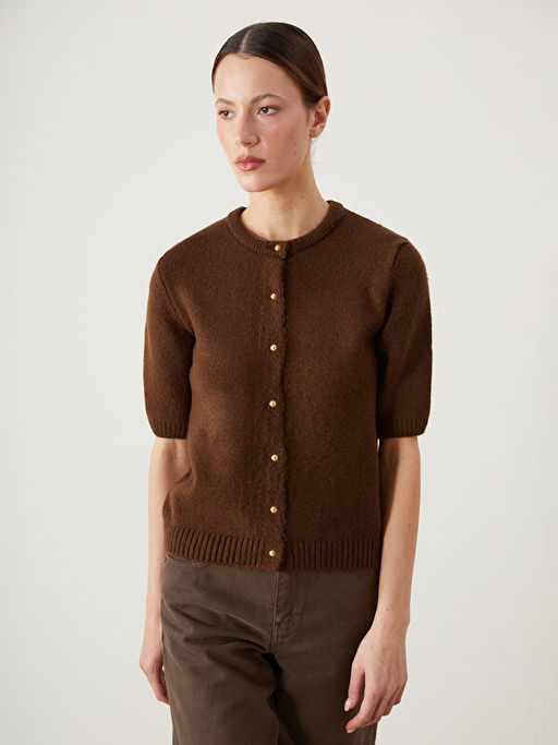 Bisiklet Yaka Kad?n Triko H?rka