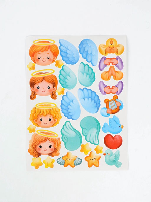 Цена за 2 шт. Пасхальный декор для яиц Ангелы, 7.3?14.3 см - Simaland фото 2