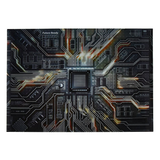 Папка-конверт Чип на кнопке А4, 350 мкр, черная - Simaland фото 2