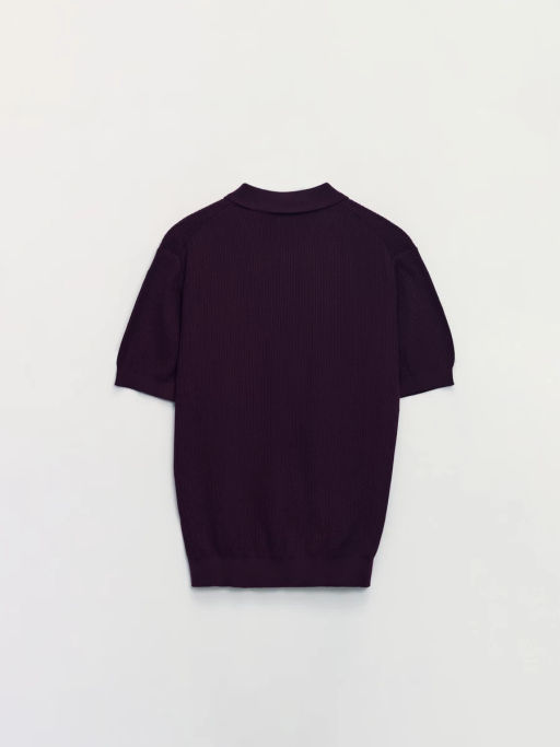 Джемпер поло из текстурного хлопка / Zarina