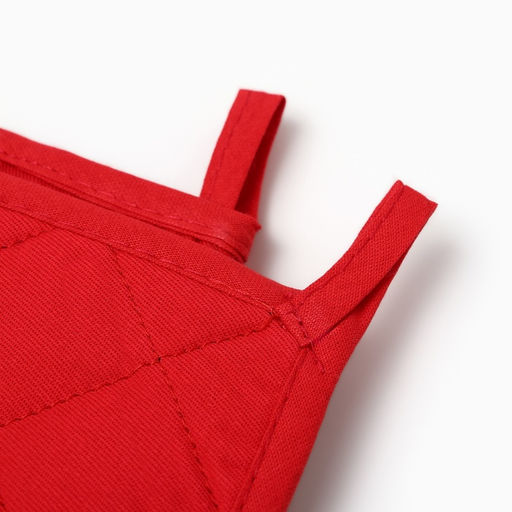 Набор подарочный Этель Christmas melody, варежка 20?28 см, прихватка 19?19 см, хлопок 100%  фото 4