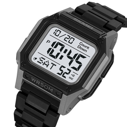 Часы наручные Skmei мужские электронные спортивные 2264black-gray-white