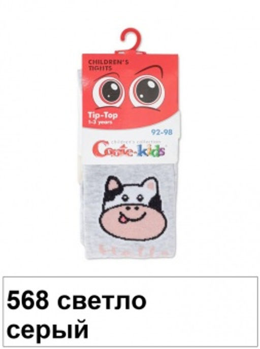 Колготки дет. TIP-TOP 4С-03СП, р.104-110 (20) - 568 светло-серый - Conte elegant фото 2