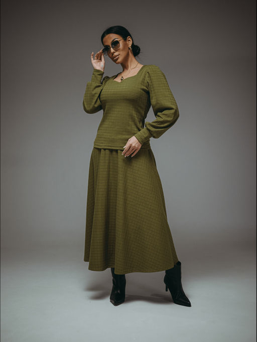 Беатрис костюм женский (хаки) - Lovetex фото 3