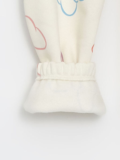 Beli Lastikli Minnie Mouse Bask?l? K?z Bebek E?ofman Alt - Waikiki фото 2