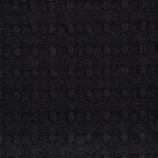 Набор Кухонныйполотенец Доляна, цвет чёрный 35х60см-2шт., 100% хл, вафля, 220 гр/м2  фото 3