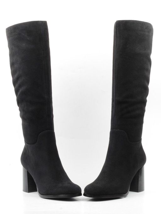 02-K83-B1 BLACK Сапоги зимние женские - No name фото 13