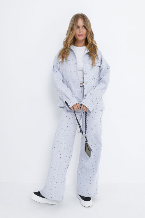 Жакет Pirs 5849 голубой фото 3