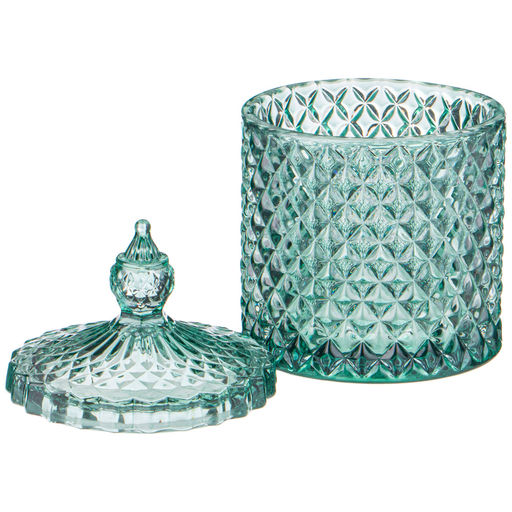 ЕМКОСТЬ ДЛЯ ХРАНЕНИЯ DIAMANT MINT 8,5*8,5*13,5СМ - Lefard фото 3