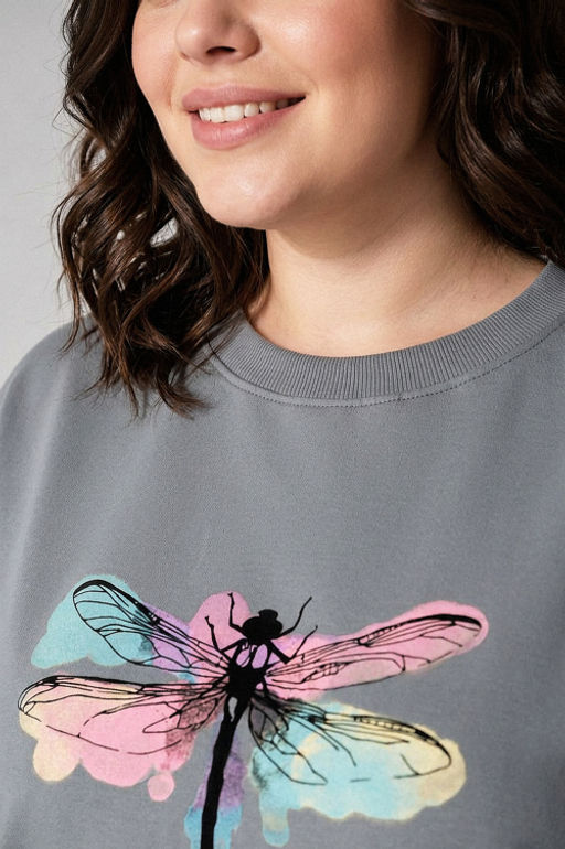 Арт. 8303 Платье 50-58 Цвет:серый - Калинка фото 3