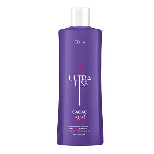ШАМПУНЬ ULTRA LISS CACAO&ACAI DEEP CLEAN SHAMPOO, ШАГ 1