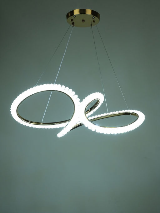 Люстра Bertha 48 Вт LED 4000-6000К золото 60×40×30+120 см