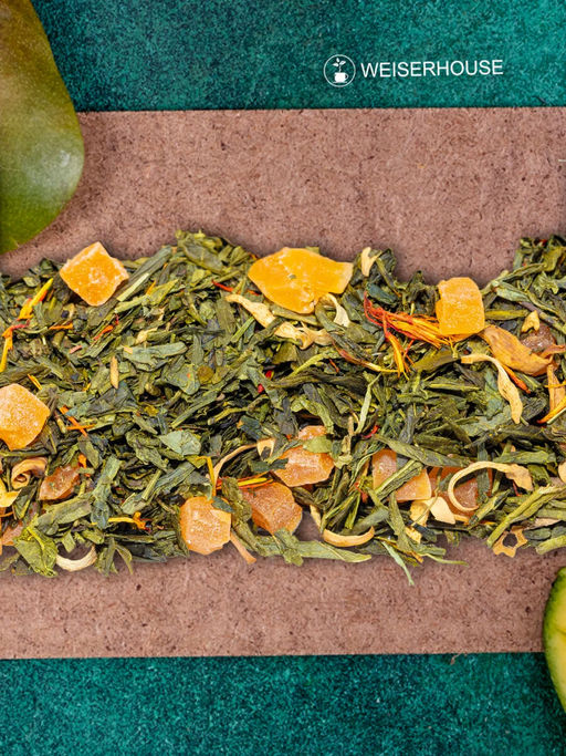 Ароматизированный зеленый чай.  Зеленый с манго - Weiserhouse фото 9
