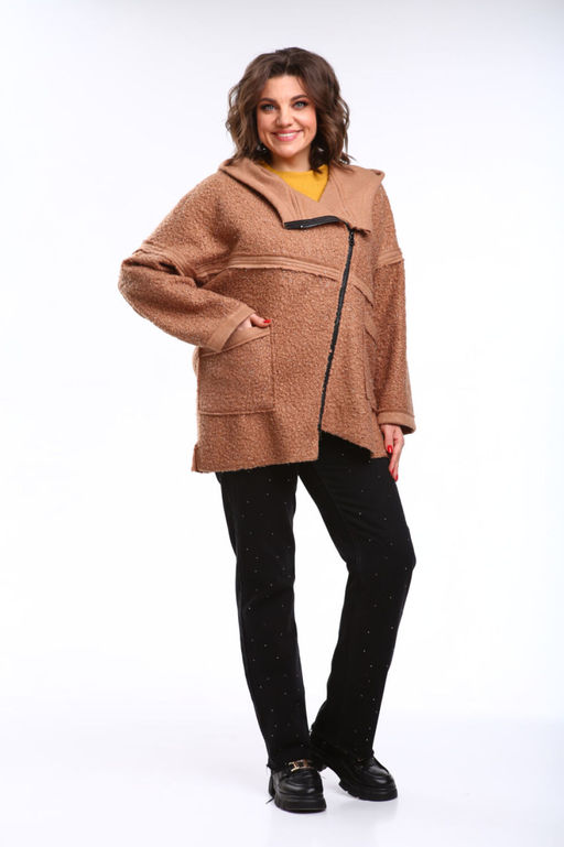 Пальто Michel Chic 360/1 кэмел фото 5