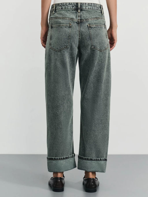 Джинсы прямого фита с подворотами ZR2510092322-107 / Zarina