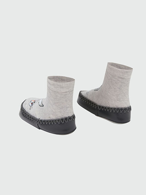 Bugs Bunny Desenli Erkek Bebek Ev ?orab? - Waikiki фото 3