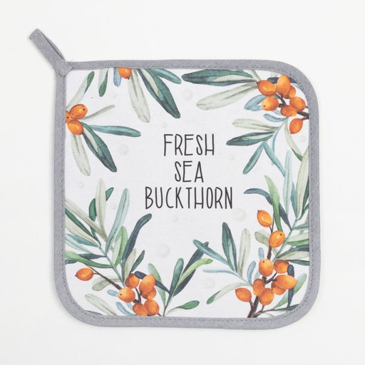 Цена за 2 шт. Прихватка Berry garden, 19×19 см, саржа,100% хлопок, ватин 250 г/м²