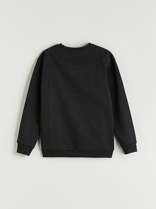 Bisiklet Yaka Erkek ?ocuk Sweatshirt