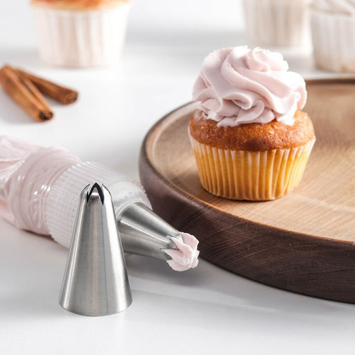 Насадка кондитерская KONFINETTA Закрытая звезда, d=3 см, выход 1.2 см, нержавеющая сталь  фото 2