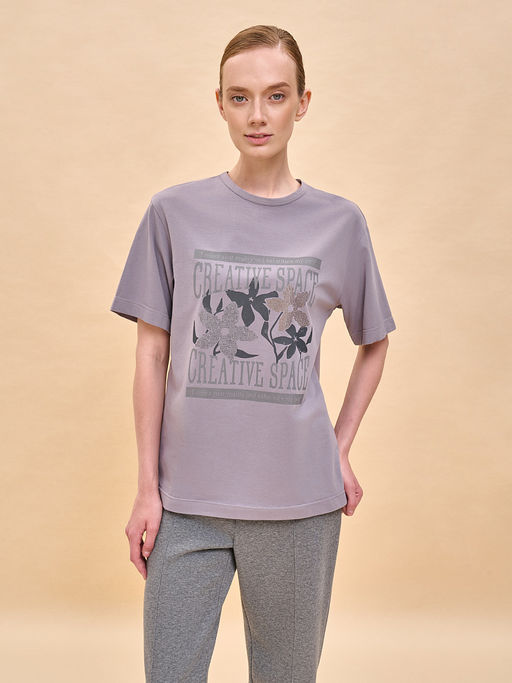 PELICAN, футболка женская, Серый