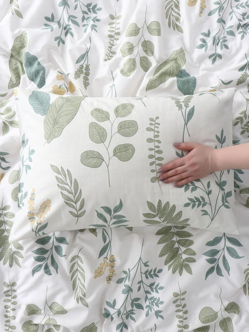 КПБ LoveLife 2сп Свежесть175х215см, 200х225см, 50х70см2шт,100%хл,сатин125г/м?  фото 4