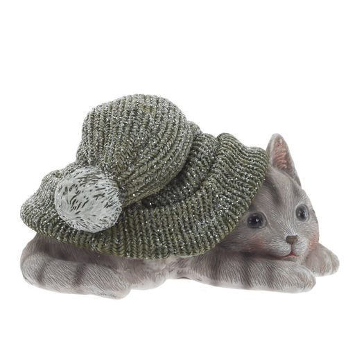 Фигурка декоративная "Котенок", L13,5 W8 H7,5 см, 2в.