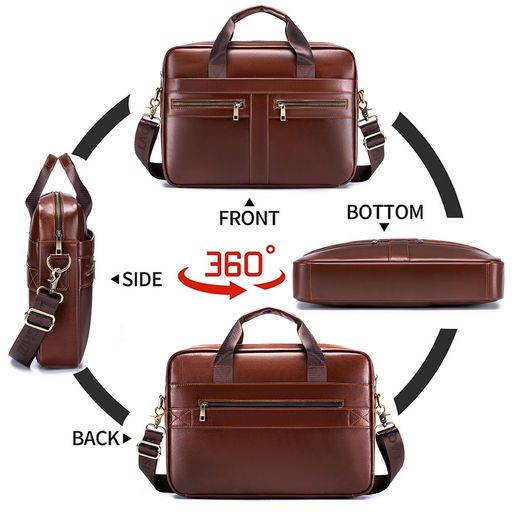Сумка SW-91502-Brown - Ferro фото 4