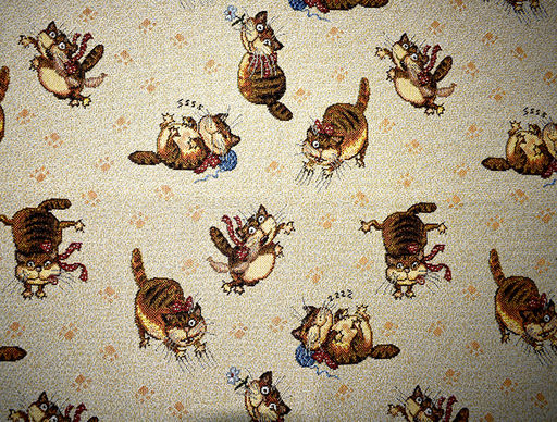 Мур-мяу! 1913 - гобеленовая ткань - Гобеленглавснаб фото 2