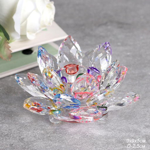 Подсвечник Лотос 9.5 см / GT793 /уп 60/цветной - Галеонтрейд фото 4