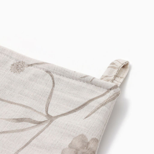 Варежка-прихватка Этель Flower herbarium, 20?27 см, 100% хлопок, репс 210 г/м?