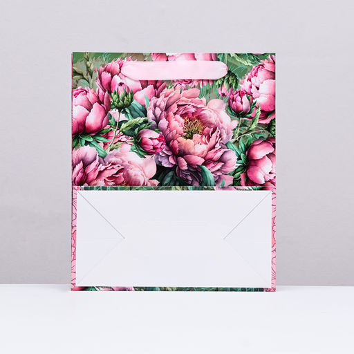 Пакет ламинированный вертикальный Нежность пиона, 23?27?11.5 см - UPAK LAND фото 2