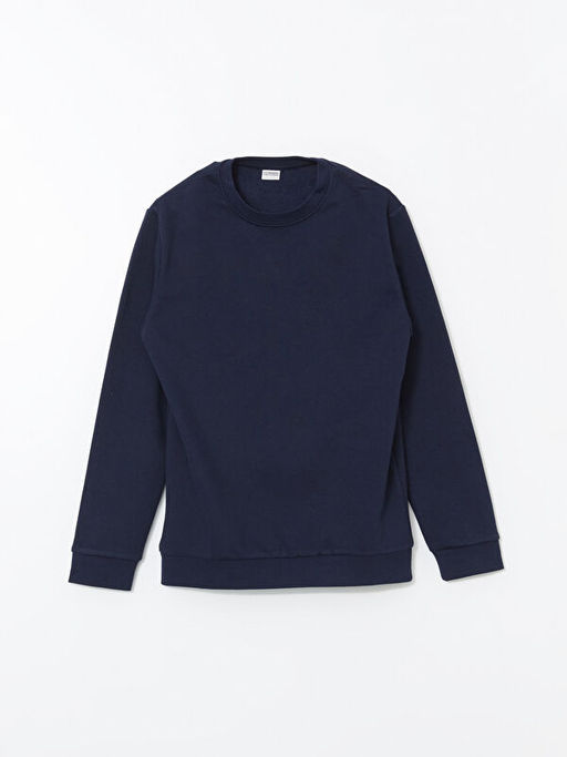 Bisiklet Yaka Erkek ?ocuk Sweatshirt