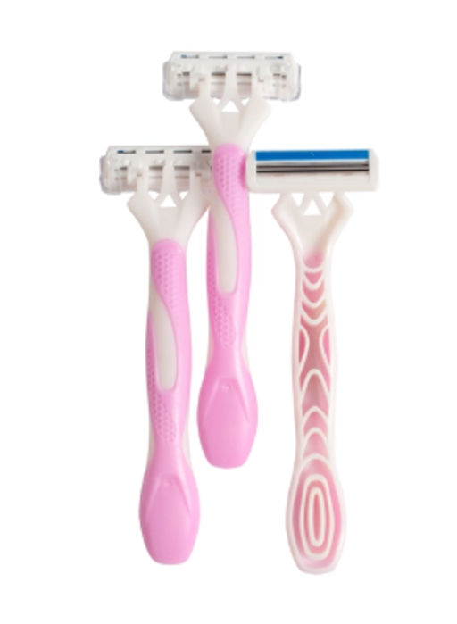 DILLIGEN д/бритья 3 станки одноразовые женские в блистере Pink (3шт)