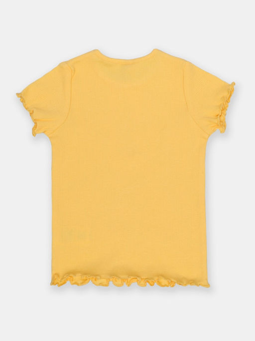 CRB wear/CSBG 63773-30-396 Футболка для девочки,желтый/Ex.Cherubino фото 2