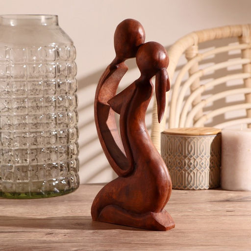 Фигурка Поцелуй, 30?12.5?3.5 см, дерево