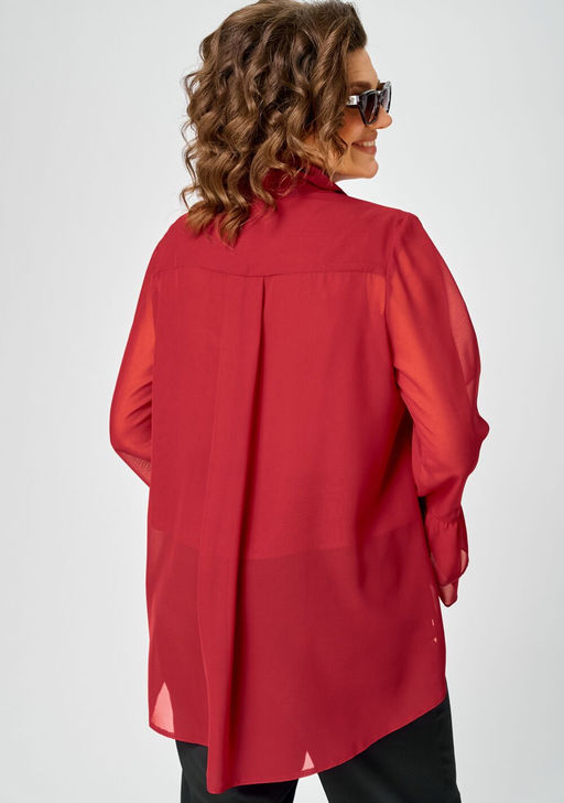 Блуза EVA GRANT 7221 красный