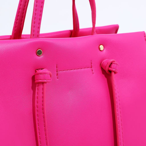 Сумка-тоут на молнии, цвет розовый - Simaland фото 5