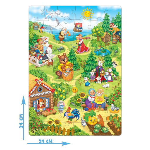Пазл детский Сказки, 160 элементов - Puzzle time фото 2