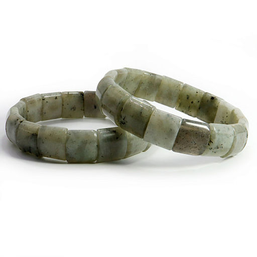 Браслет из камня Лабрадор мистический камень желаний, дарует удачу и везение