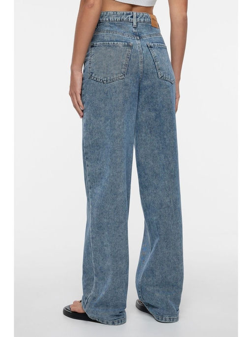 K10203 Джинсы стрейч ТМ_ГОЛУБОЙ