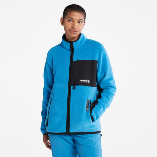 Куртка Timberland Jacket Polartec Fleece синяя фото 2