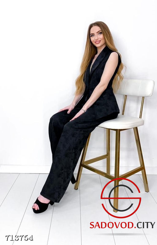 Брючный классический костюм тройка - Bruno фото 6