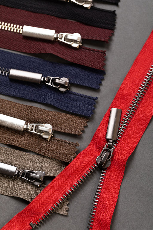 Молния Металл никель GM-851 однозамковая 18 см Тип 5 10 шт неразъёмная Gamma