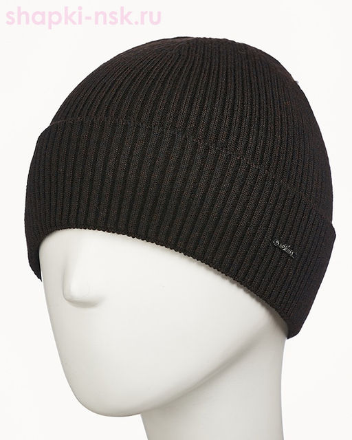 14120 Carbon Шапка мужская (57-59)